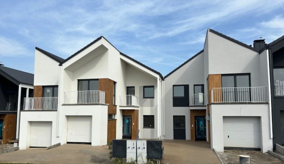 Gotowa elewacja na 6 budynkach na ul. Liliowej